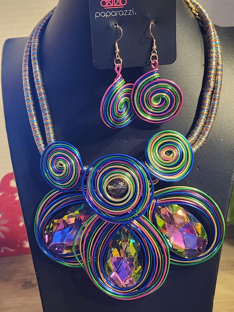 Ethnic Bohemian Style Necklace & Earring