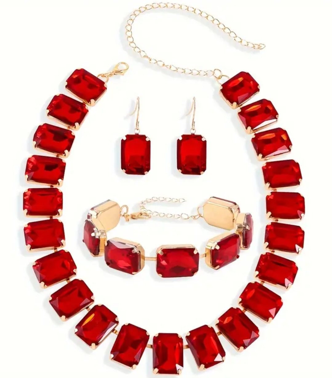 3 pc. Crystal set