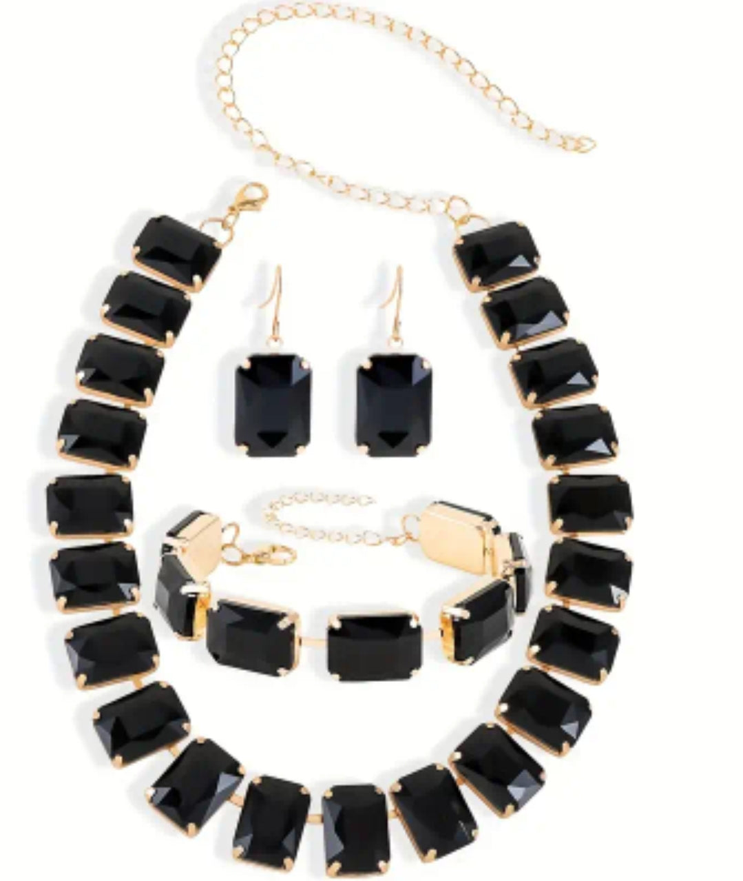3 pc. Crystal set