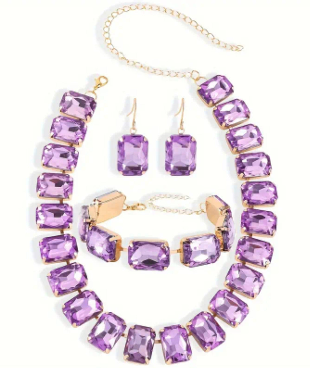 3 pc. Crystal set