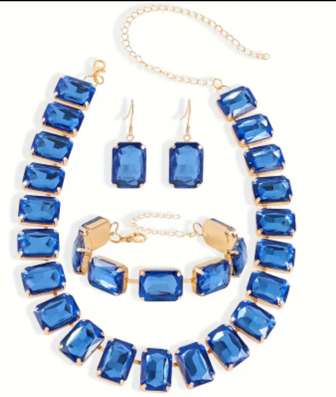 3 pc. Crystal set