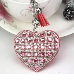 Novelty bling/rhinestone key rings