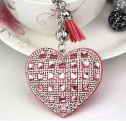 Novelty bling/rhinestone key rings