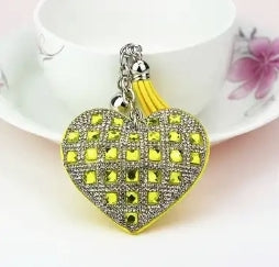 Novelty bling/rhinestone key rings