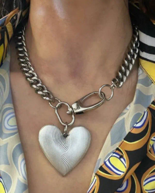 Silver heart