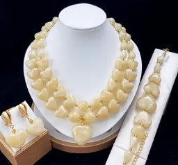3pc. Stone jewelry set