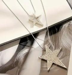 2 Star Pendant Necklace