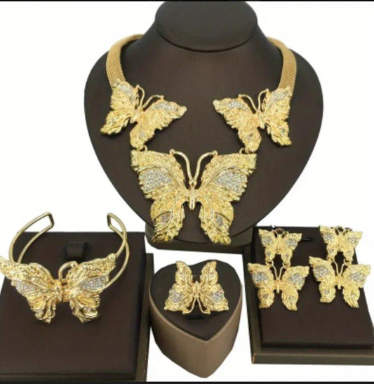 3 pcs. Exaggerated Jewelry Set