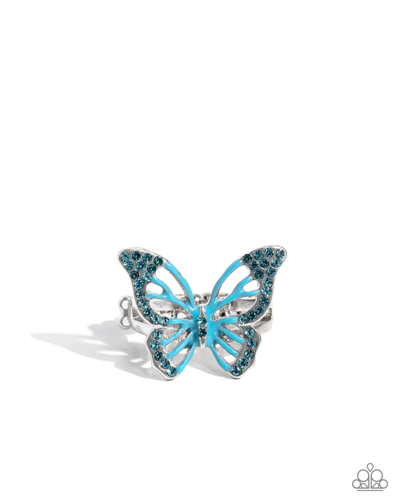 Aerial Aesthetic Ring blue