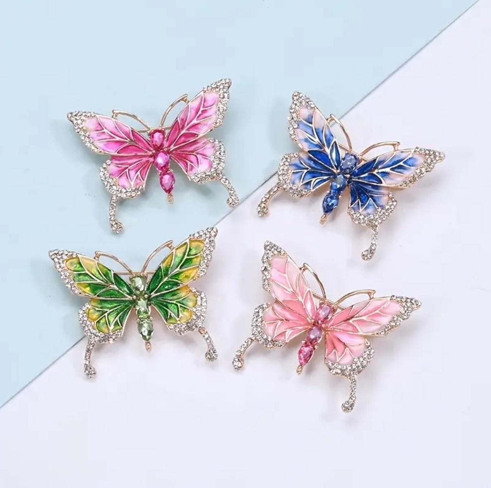 Beautiful Butterfly Brooch Pin