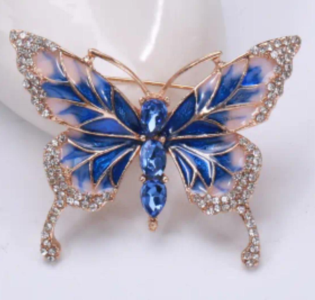 Beautiful Butterfly Brooch Pin