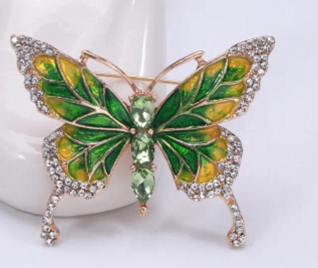 Beautiful Butterfly Brooch Pin