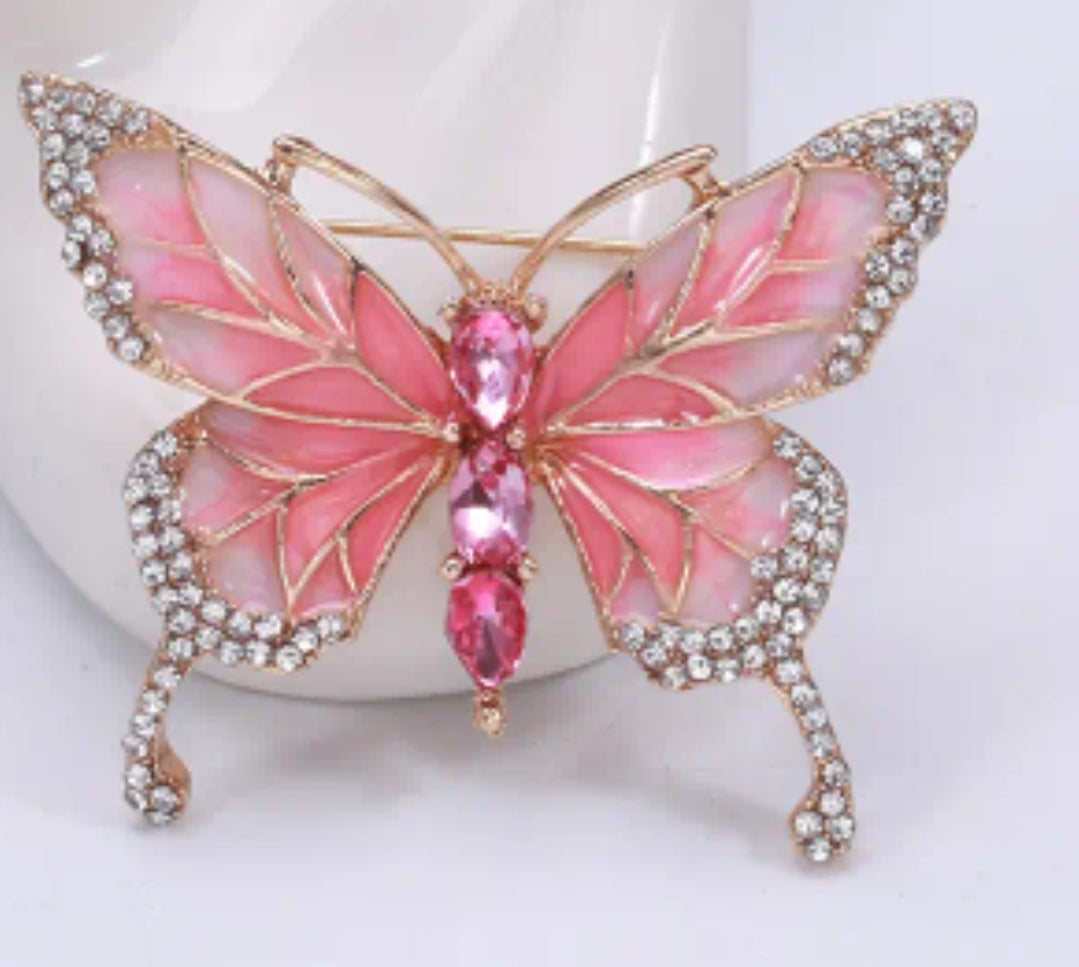 Beautiful Butterfly Brooch Pin