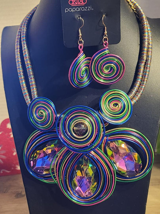 Ethnic Bohemian Style Necklace & Earring