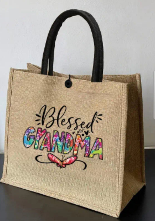 Blessed Grandma Tote Bag