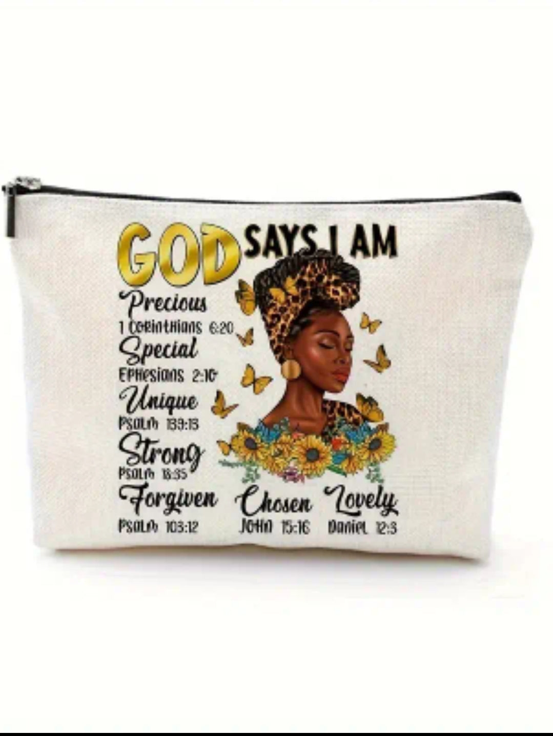 She Who Kneels Before God Makeup Bag