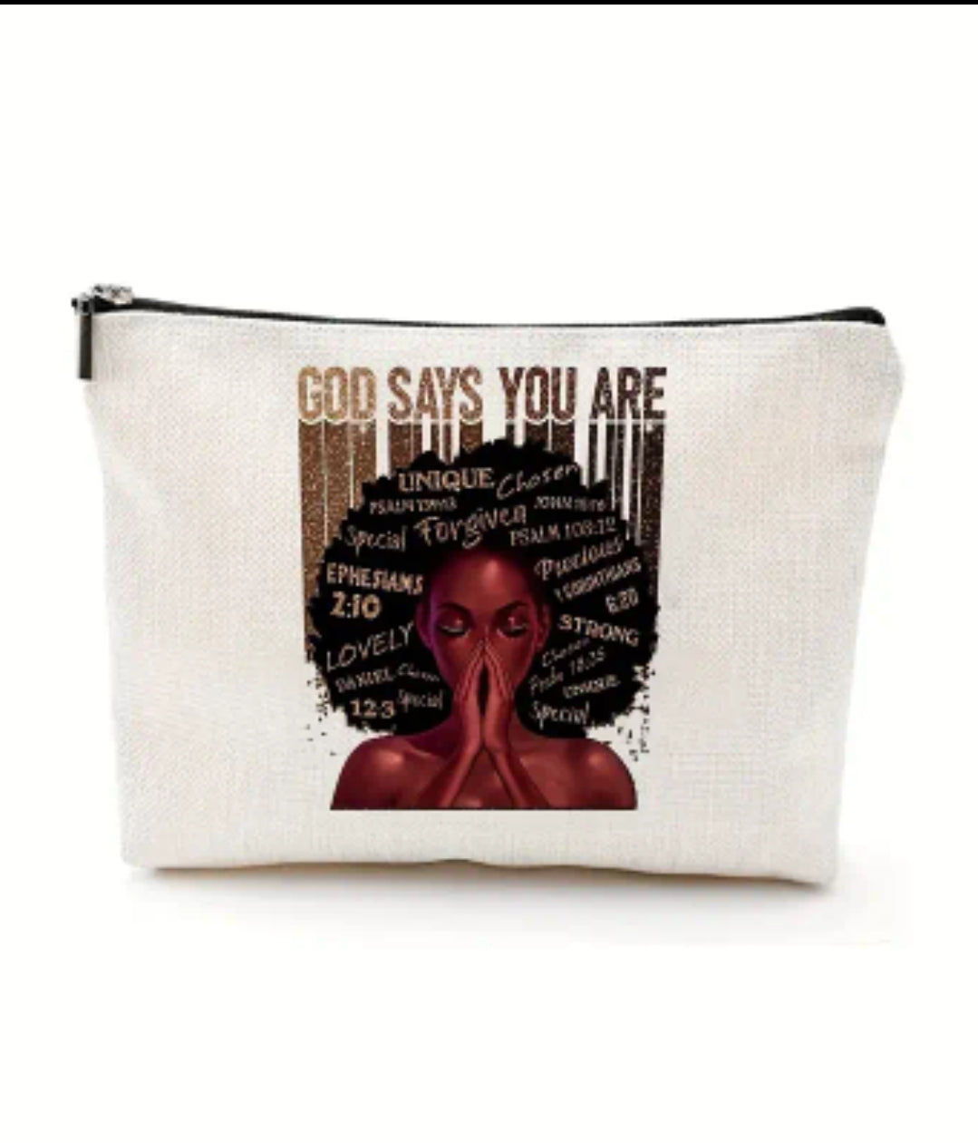 She Who Kneels Before God Makeup Bag