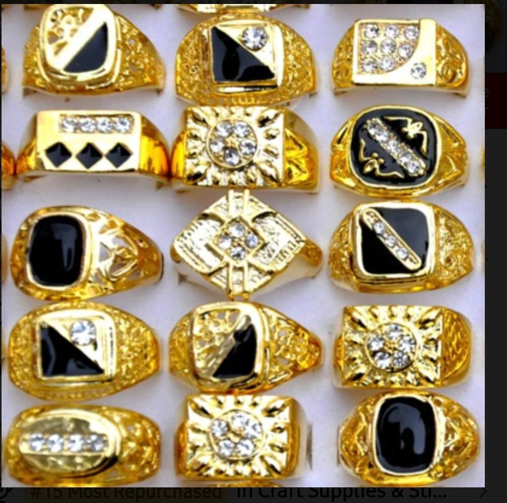 Assorted Men's Rings