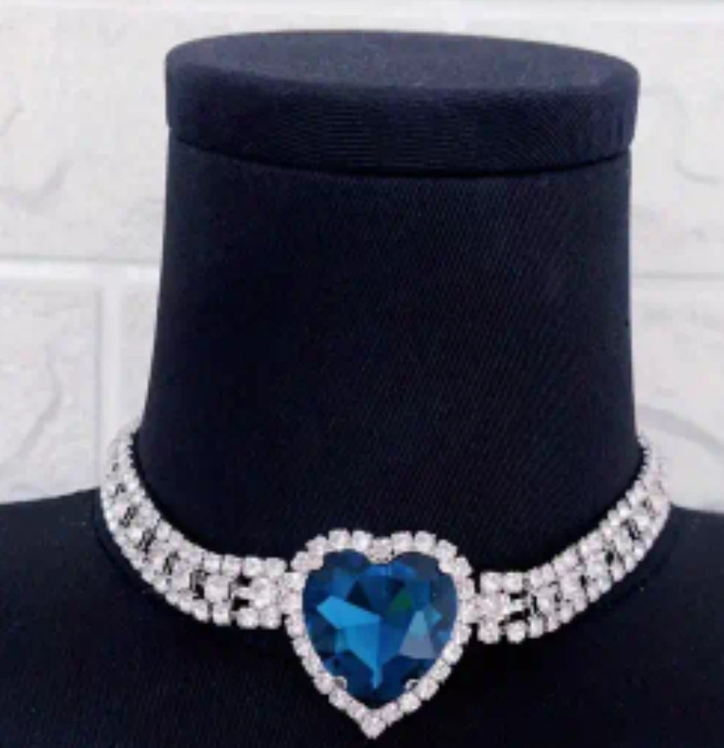 Rhinestone Choker