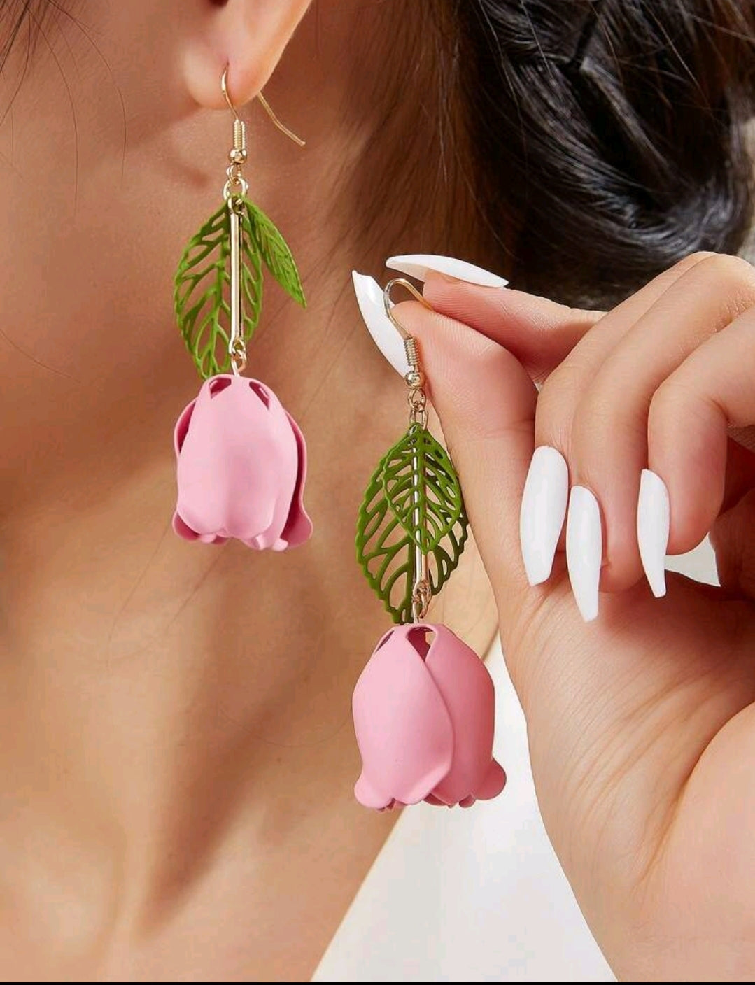 Tulip Dangle Earrings