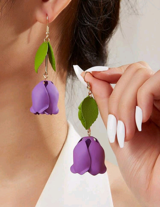 Tulip Dangle Earrings