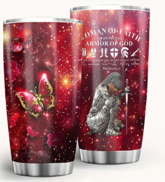 Woman of God stainless Steel tumblers