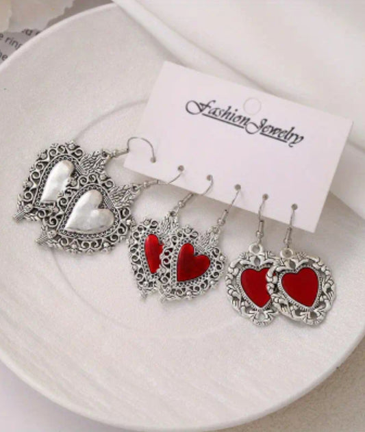 Heart earrings