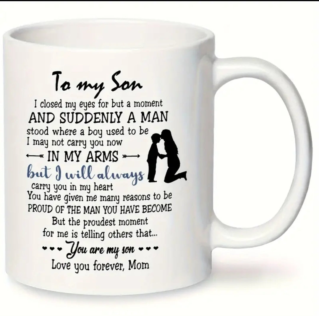 To My Son Ceramic Mug