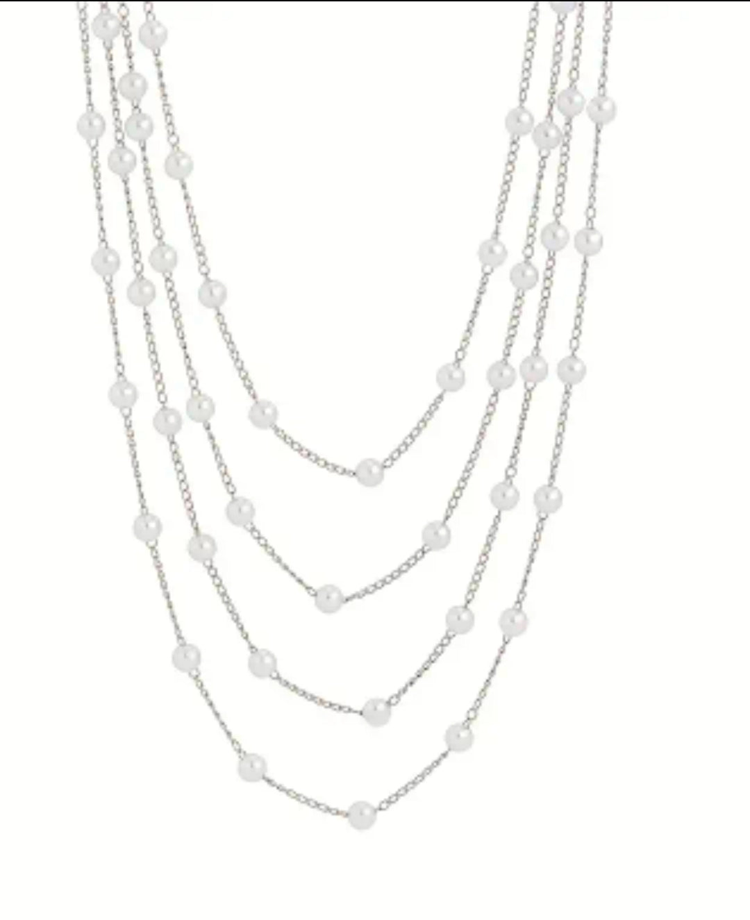 Multilayer Pearl necklace