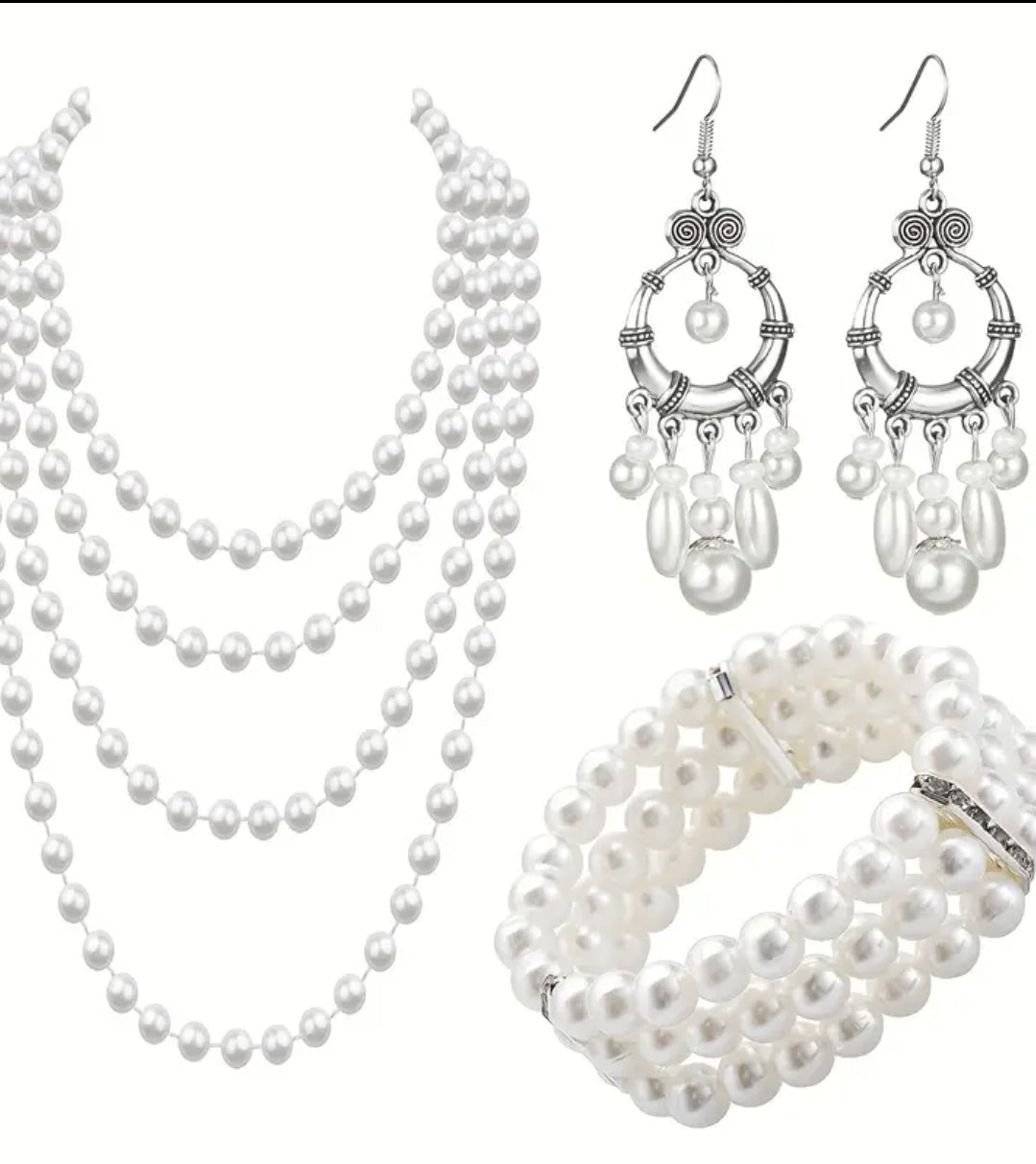 WHITE PEARL SET