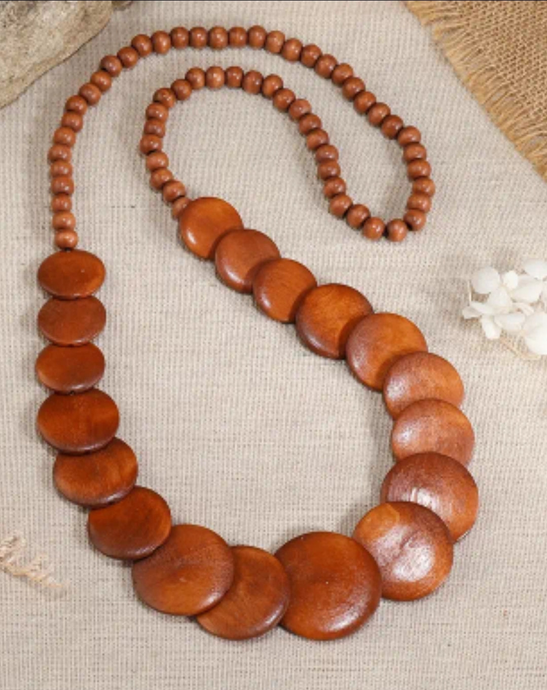 WOODEN NECKLACE