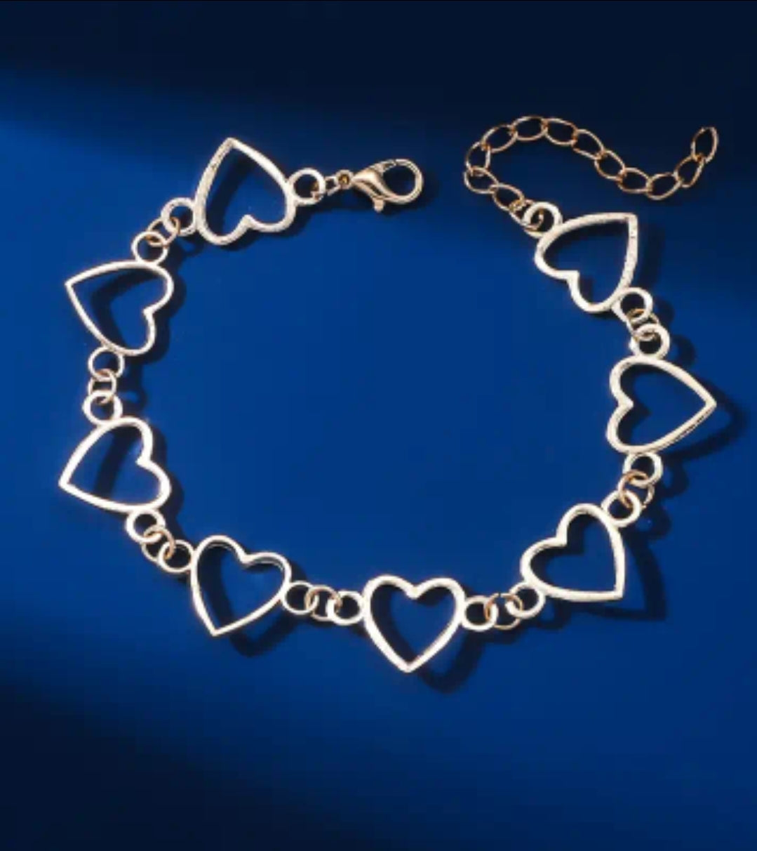 HEART ANKLET