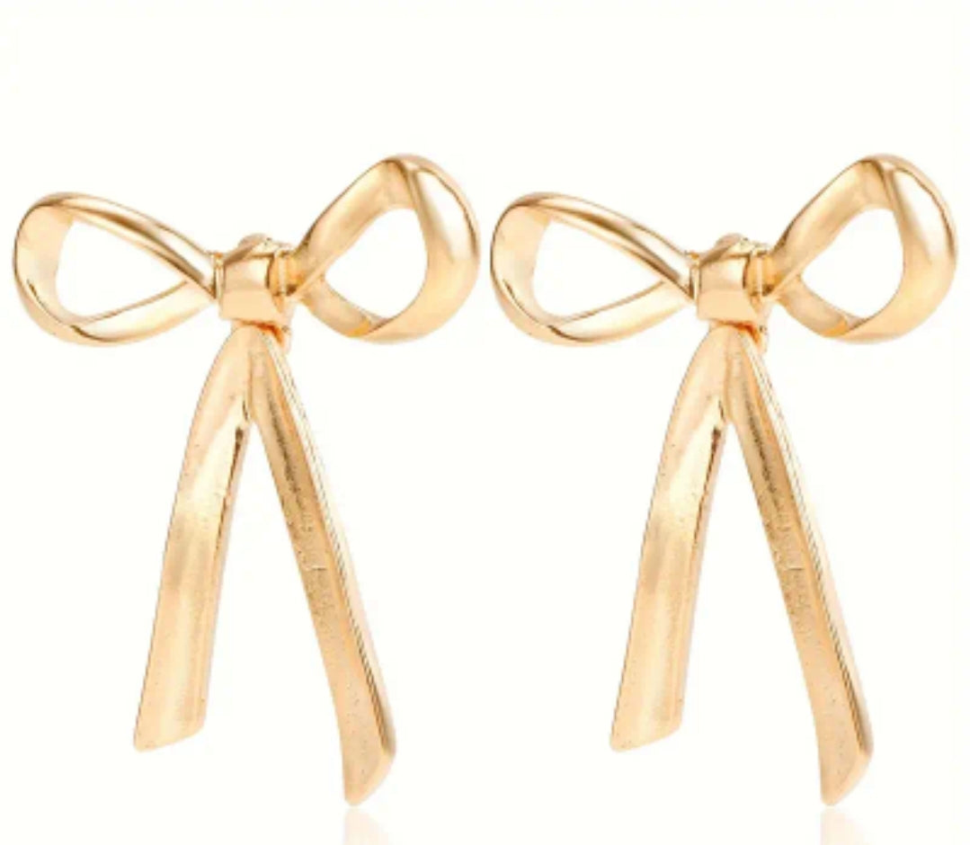 BOW POST EARRINGS