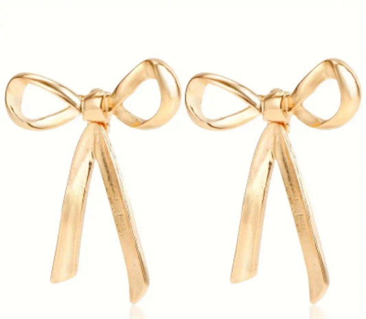 BOW POST EARRINGS