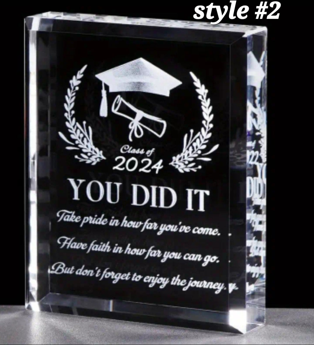 GRADUATION PLAQUES