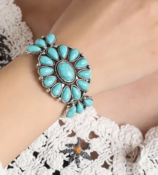 TURQUOISE CUFF BRACELET