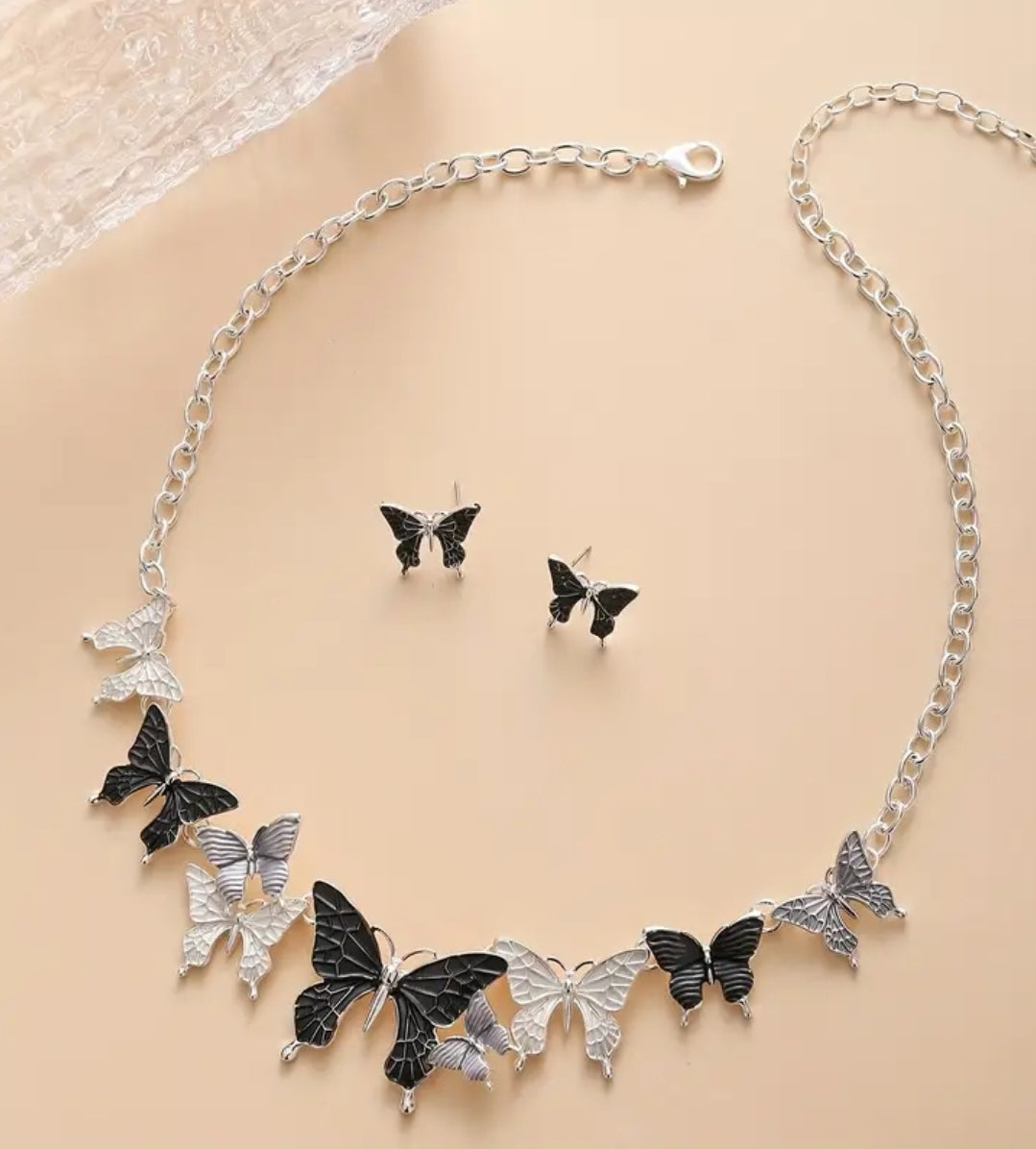 Butterfly Alloy Necklace