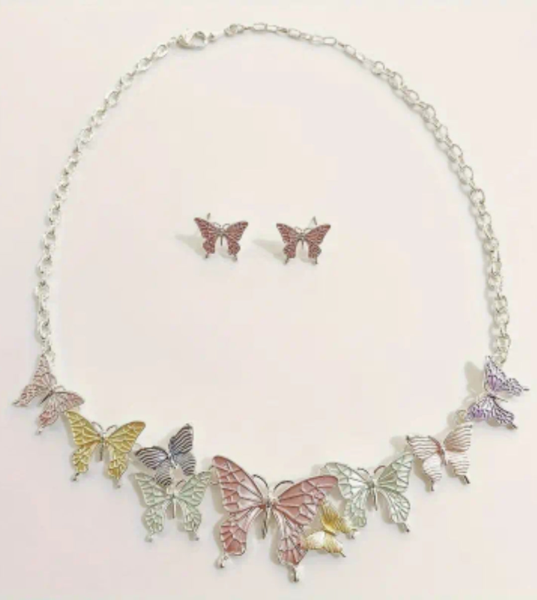 Butterfly Alloy Necklace