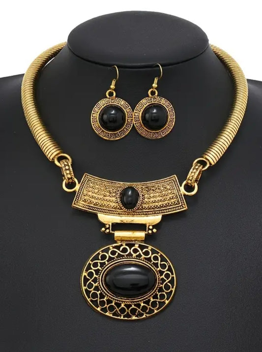 nubian style necklace set