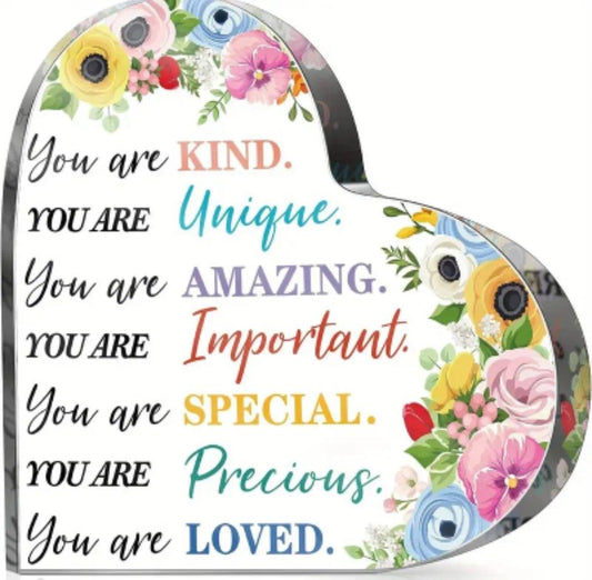 You Are Kind Acrylic Plaque