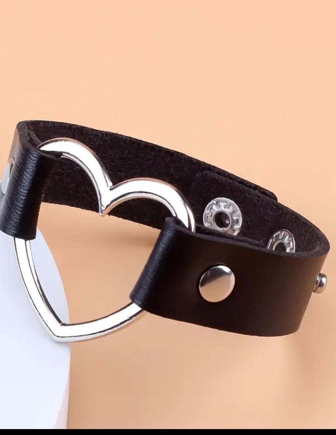 Snap Bracelet with heart