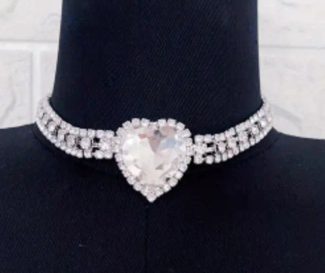 Rhinestone Choker