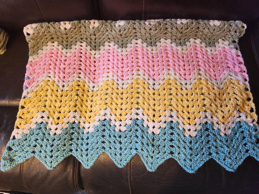 Ripple Baby Blanket