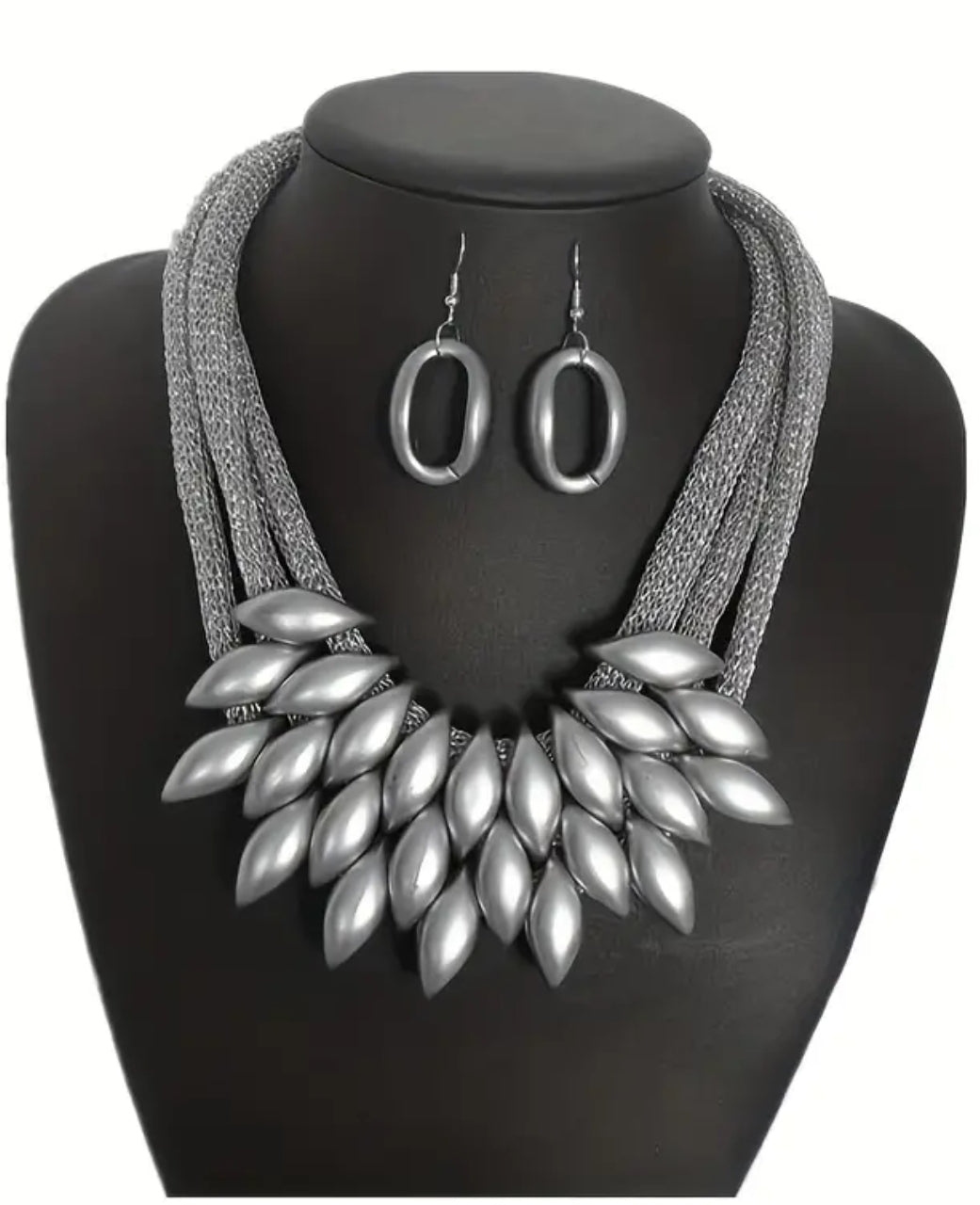 Earring & Necklace Boho Style Necklace set