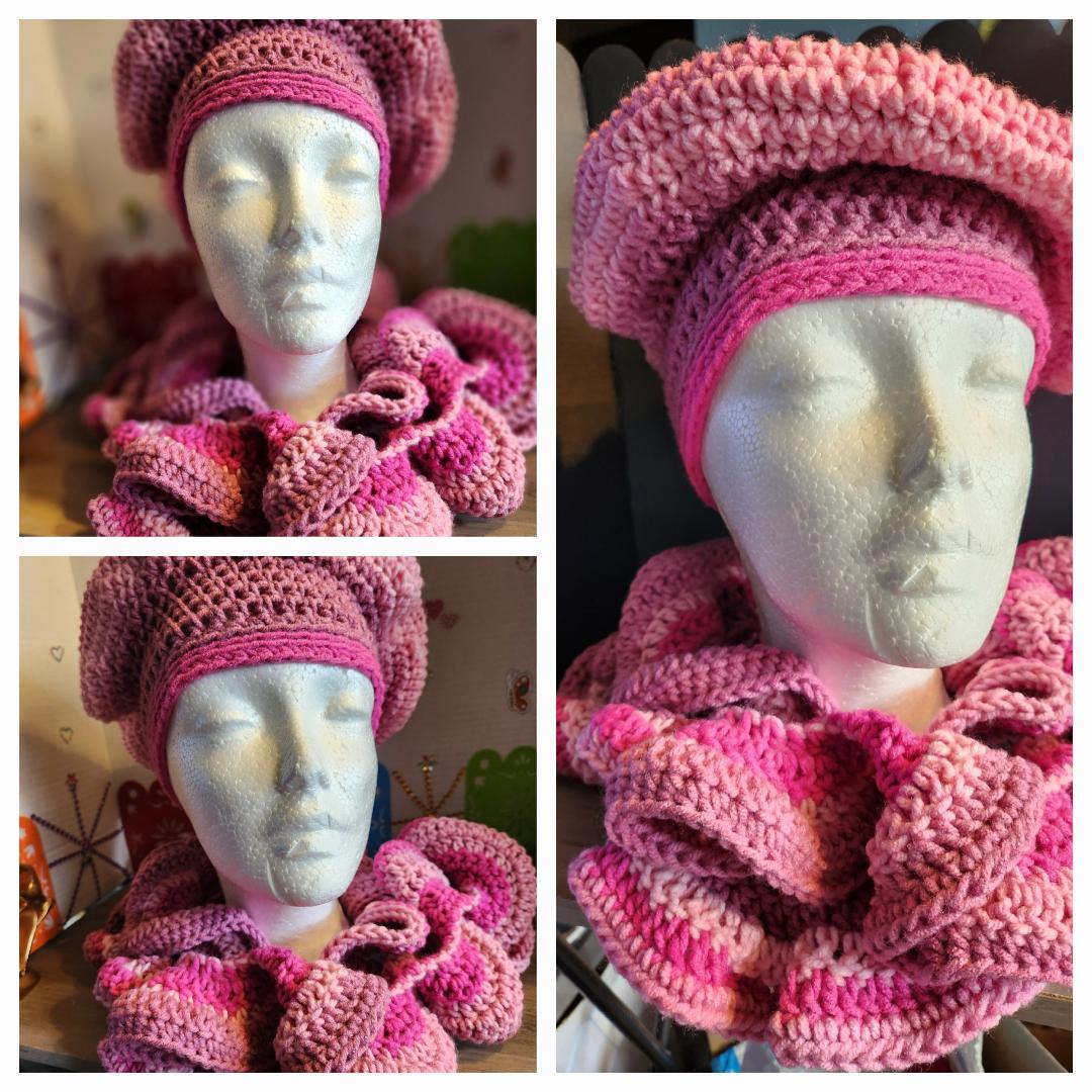 2 pc. Hat and Scarf Set