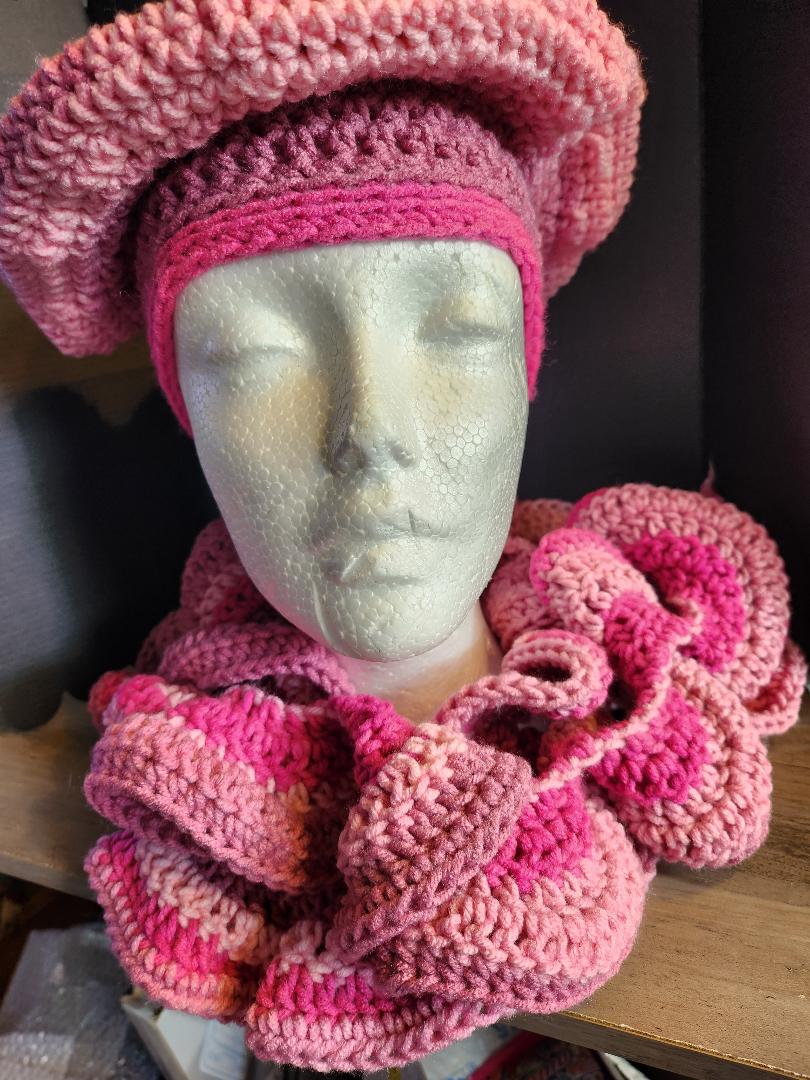 2 pc. Hat and Scarf Set