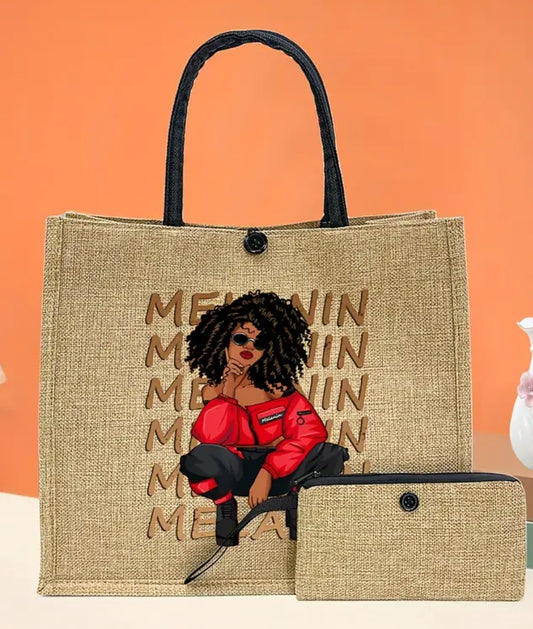 Melanin Sista Tote bag