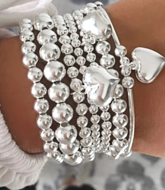 Silver Stretch bracelet