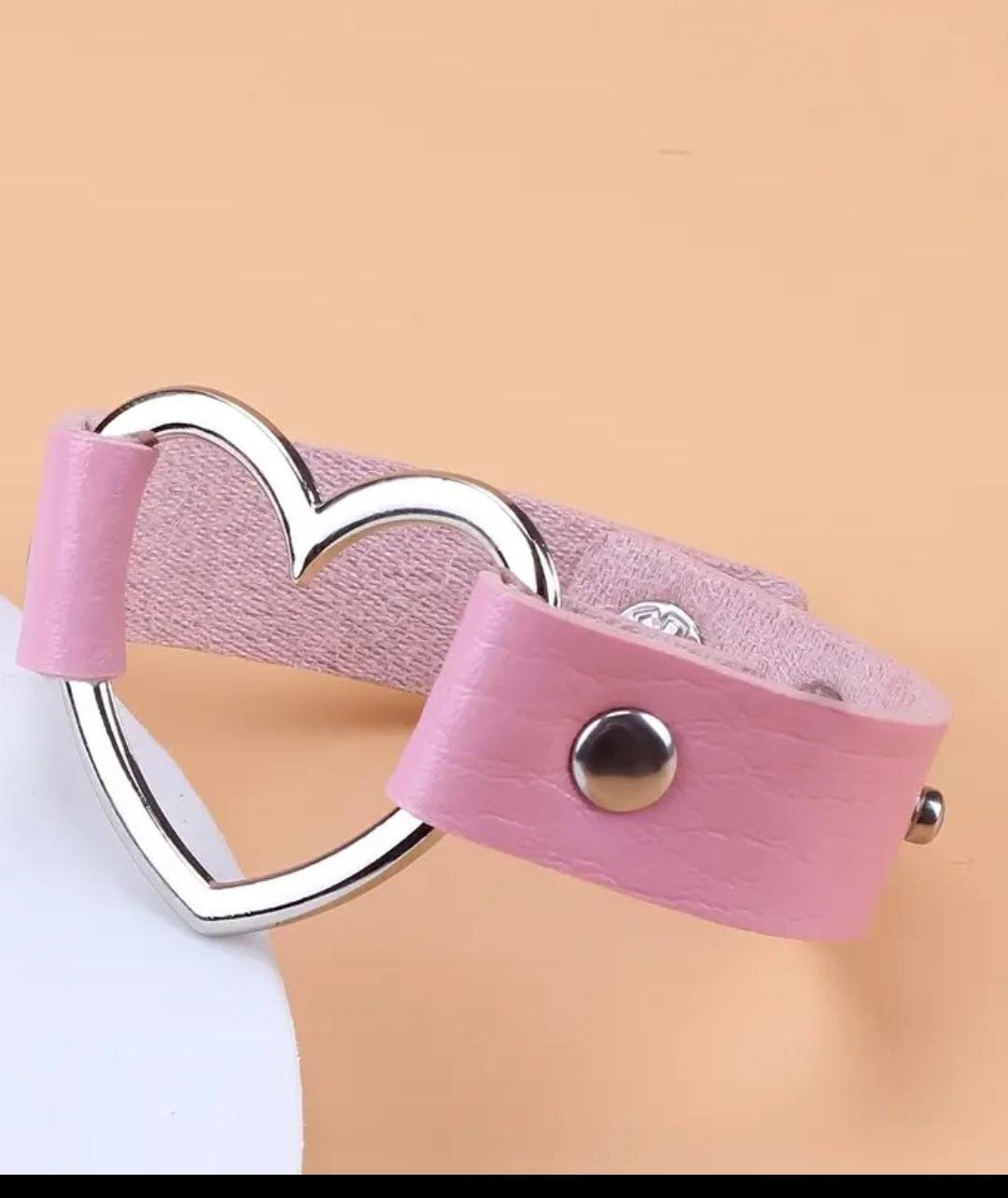 Snap Bracelet with heart