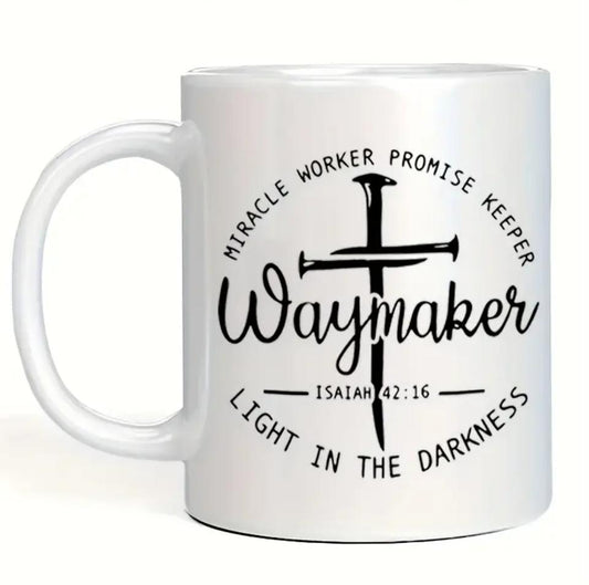 'Waymaker' Inspirational Quotes Coffee Mug